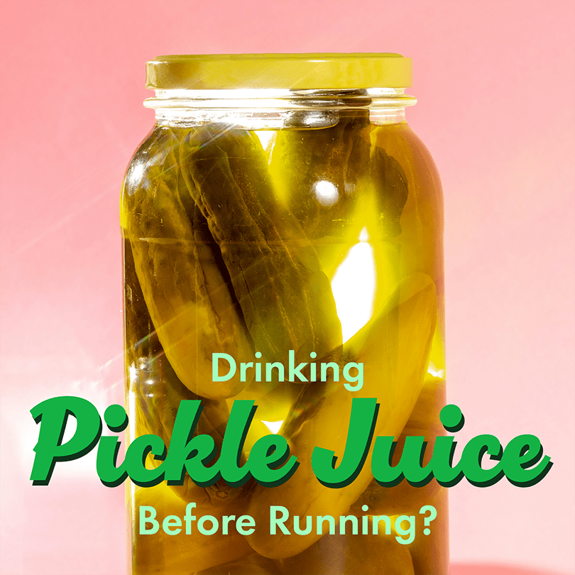 Should You Drink Pickle Juice Before&nbsp;Running?
